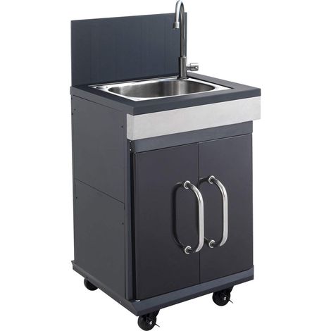 Évier pour cuisine extérieur acier et inox (1/5)