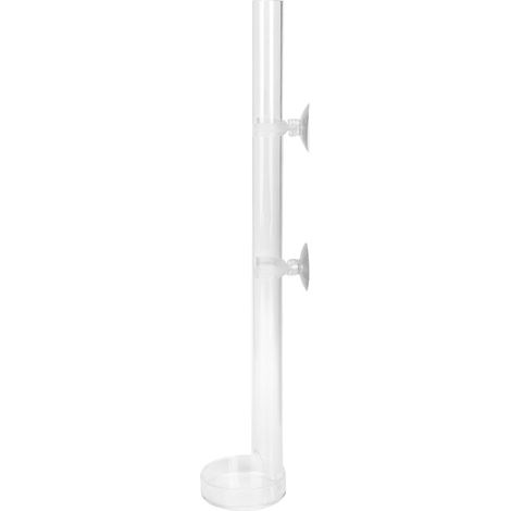 Tube d'alimentation en acrylique Transparent et Durable pour Aquarium, réservoir d'alimentation pour poissons et crevettes avec plateau (32cm) (1/5)