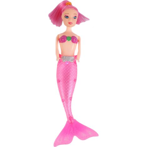 Fille princesse jouet poupée cadeau lumineux LED étanche pour piscine baignade (1/5)