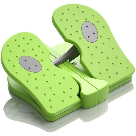 Appareil de fitness à domicile Stepper Mini Petit appareil d'exercice avec pédale et barre colorée pour le bureau (1/5)