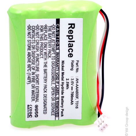 NX - Batterie téléphone 3.6V 700mAh - 84743411T016AH-AAA600FP11 (1/4)