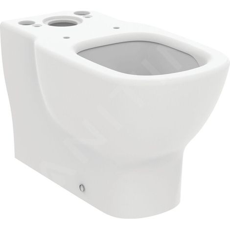 Ideal Standard Tesi - Cuvette WC combiné, évacuation vario, AquaBlade, blanc mat T0082V1 (1/5)