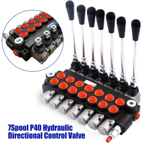 7-Spool P40 Distributeur 7P40 Distributeur avec 7 leviers Pression de service maximale 31,5MPa 4 commandes (1/5)