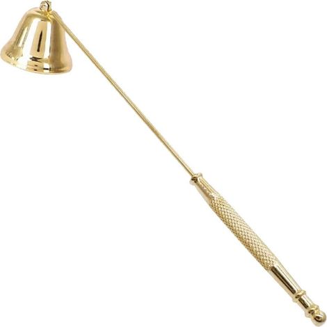 Éteignoir à bougie, bouchon de bougie amélioré en acier inoxydable, éteignoir durable avec long manche pour bougies parfumées, bougies d'aromathérapie et bougies en pot. (1/5)