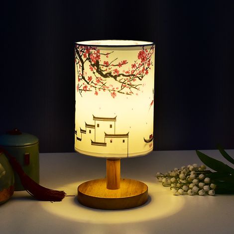 Lampe de chevet tactile, lampe de bureau à intensité variable, lampe décorative pour chambre à coucher, idéale pour la chambre à coucher ou le bureau, lampe de bureau à offrir en cadeau (1/4)