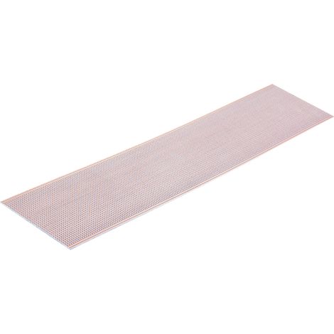 Carte à bande RS PRO, Simple face, pas de 2.54mm, 454.66 x 95.1 x 1.6mm, FR4 ( Prix pour 1 )