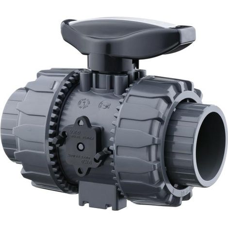PVC-Drehkugelhahn Druck ACS FF zum Kleben Ã˜25