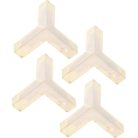 4 protège-coins décoratifs, pour menuiserie et quincaillerie (1/5)