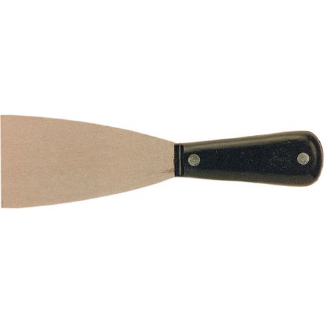 spatola flessibile con manico in plastica nero 80 mm stucco attrezzi edilizia (1/2)