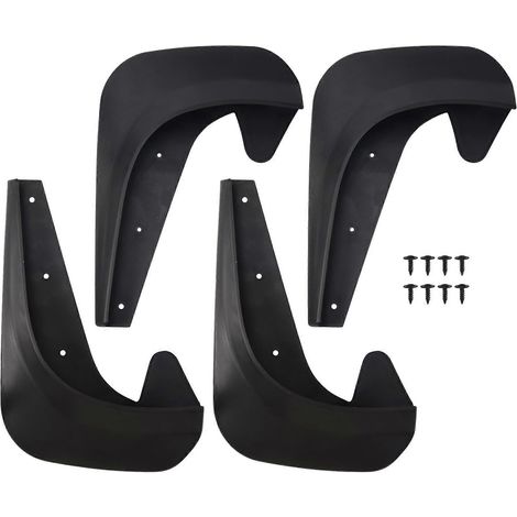 Bavettes universelles, garde-boue, pare-boue, garde-boue avant et arrière pour voiture, fourgonnette, SUV, camion, berline (1/5)