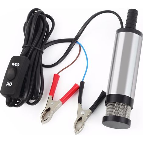 Tauchbare Mini-Pumpe 36 mm zum Fördern von Diesel, Wasser, Öl u. a. – geeignet für Pool oder Aquarium – 12 V
