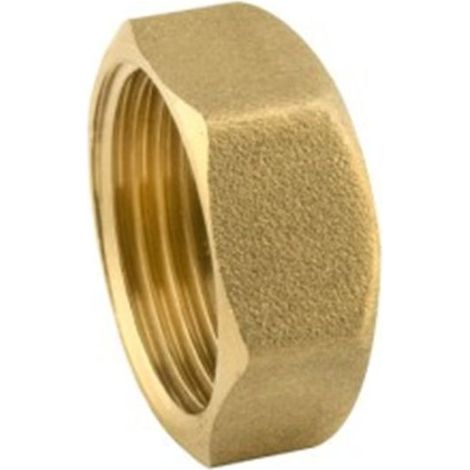 Bouchon en laiton filetage femelle - 1 1/4", GIBALTO