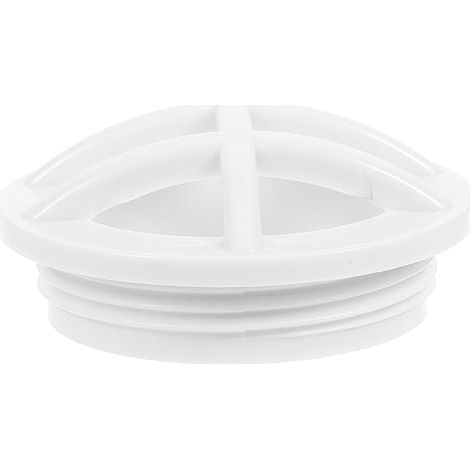 TOYANDONA Crépine D'entrée Professionnelle en Abs Blanc, Insert de Grille Remplaçable pour Accessoires Piscine, Empêchant Obstructions, pour Parois de Piscine et Lignes de Retour (1/5)