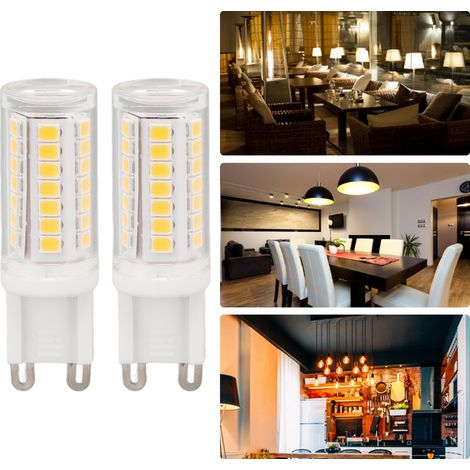 Ampoule LED céramique G9 type maïs, 45 LED G9 3W AC100-120V (1/5)