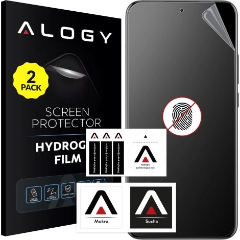 2x „Matte“-Folie für Oppo Reno13 Pro 5G Hydrogel Alogy HydroSkin Matte Pro™ für den Bildschirm für die „Keine Fingerabdrücke“-Hülle (1/5)