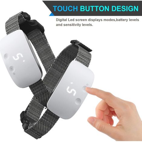 Anti-Aboiement Tactile pour Chien – Dresseur Électronique – Collerette de Dressage (1/5)