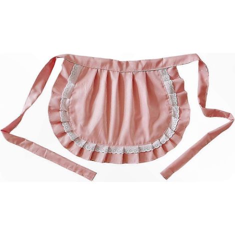 Tablier vintage taille enfant, accessoire rétro pour costume, réglable pour fille, usage quotidien décontracté (1/5)