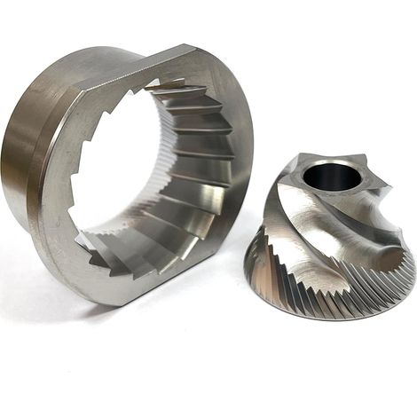 Kit de repuestos para molinillo Jura, anillo de molienda y cono de molienda, compatible con cafeteras Saeco, Nivona, Miele, AEG – Repuestos para cafeteras