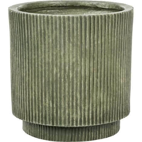 Plant Pot DARIA 30 cm Olive Green (1/5)