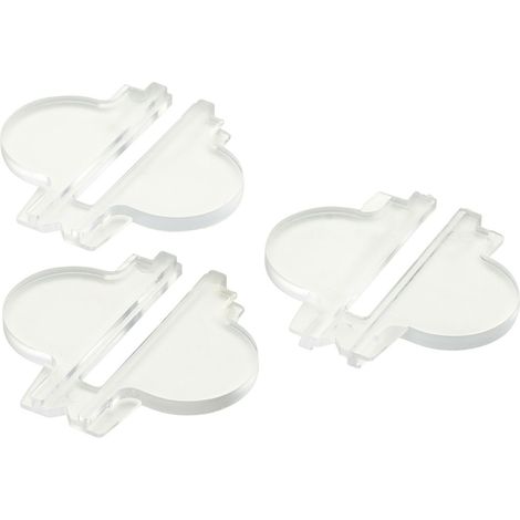 Draper SPLINTER GUARDS for D20 Jigsaws – Pack of 3 Anti-Splinter Safety Guards