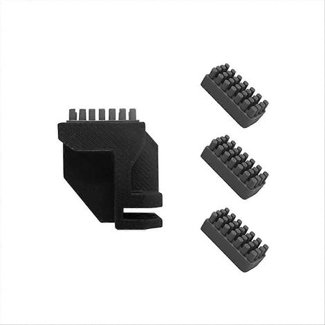 Brosse pour buses d'imprimantes 3D X1C/P1P/P1S : améliore l'efficacité du nettoyage des têtes d'impression (1/5)