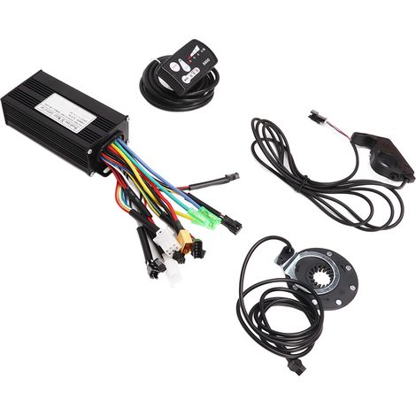 24V 36V 48V Contrôleur Sinus Tri-Modes Vélo Électrique avec Accélérateur Pouce, Capteur PAS, Compteur LED LCD (1/5)