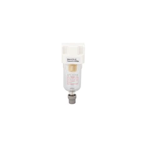 Filtre de conduite d'air G1/4 pouces, régulateur de pression, accessoire de tuyau de compresseur, fonction de vidange 0.1 à 0,85 mpa (1/5)
