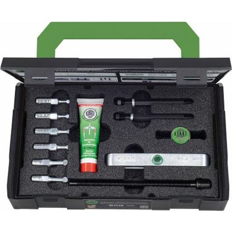 Set di estrattori per cuscinetti a sfera, 7 pezzi, con ganascia da 35 a 120 mm (1/4)
