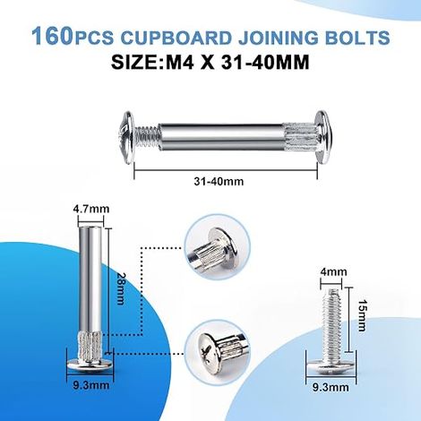 Anchor studs 8x115 mm stainless steel A4 (1/4)