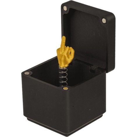 Caja de regalo misteriosa erótica - Grosera - Negra - Mini - Para adultos (1/4)