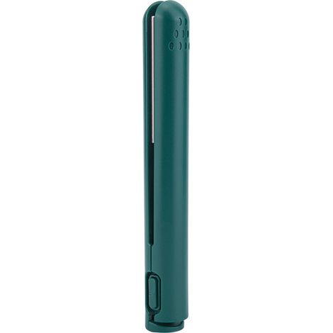 Mini Fer à Lisser 2 en 1 USB avec Plaques en Céramique pour Lissage et Boucles (1/3)