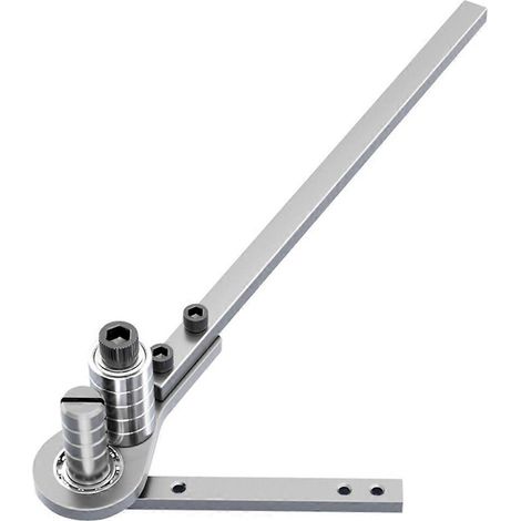Cintreuse manuelle robuste à 90° pour métauxidéale pour le cintrage de fils machine et de barres plates. (1/5)