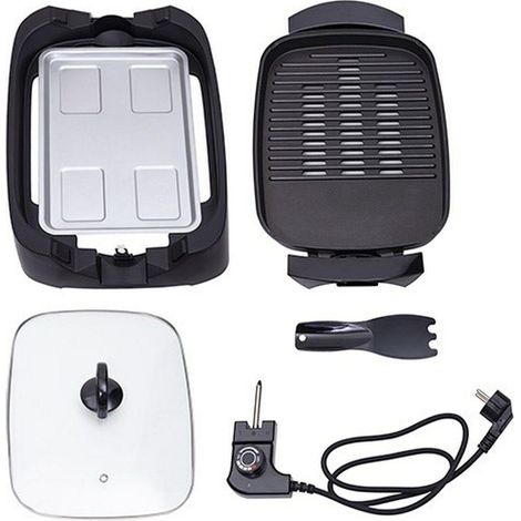 Adler AD 6610 Grill eléctrico negro 51x34 cm