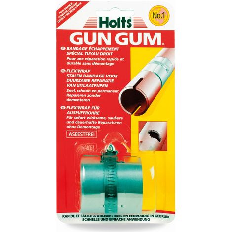 Holts Gun Gum Flexiwrap für Auspuffrohre Länge 21cm Breite 5cm asbestfrei