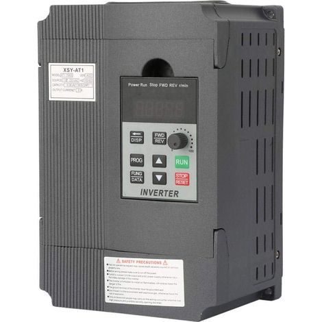 AT1-1500S 1.5kW AC 220V Convertisseur de Fréquence Variable Universel Monophasé d'Entraînement de Fréquence VFD pour le Moteur Triphasé (1/5)