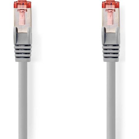 CCGB85221GY200 Câble réseau CAT6 , RJ45 Male , RJ45 Male , S/FTP , 20.0 m , Intérieur , Rond , LSZH , Gris , Boîte (1/2)