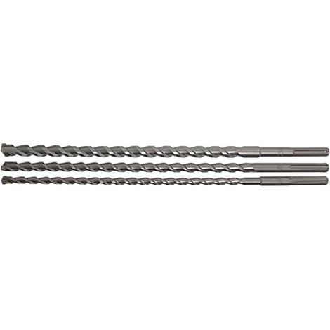 SDS MAX Bohrerset BGS 3 Stück 16 20 26 mm 600 mm