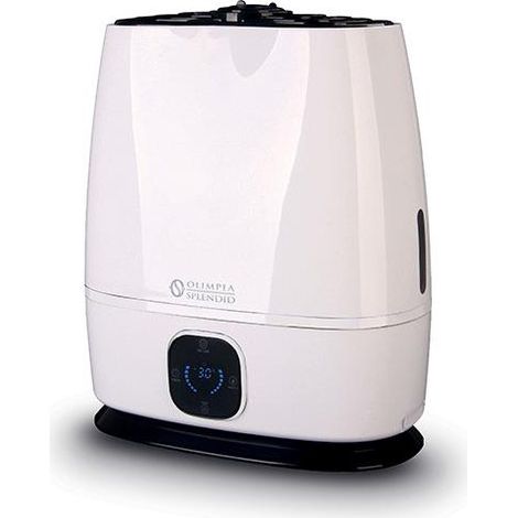 Olimpia Splendid LIMPIA 6 humidificador Ultrasónica 6 L Negro, Blanco