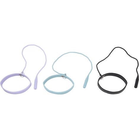 Bracelet protecteur en silicone pour porte-pinces à extensions de cils - Lot de 3 bagues de maintien (1/5)