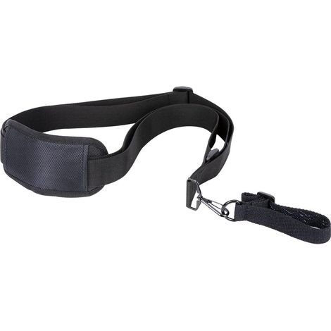 arnés ajustable para desbrozadora, arnés acolchado para desbrozadora, arnés de hombro para cortacésped, cinturón para cortacésped, cinturón para cortacésped, para desbrozadora y recortadora (negro) (1/5)