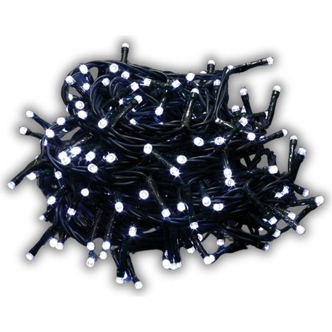 Luci catena natalizie lineare 300 led luce fredda (1/2)