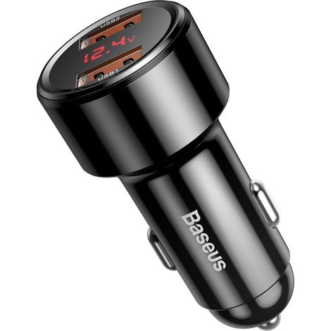 Chargeur de voiture double QC Baseus Magic Series Quick Charge 3.0 2x U (1/5)