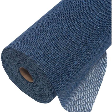 Bobina blu in juta, 50 cm x 10,9 m
