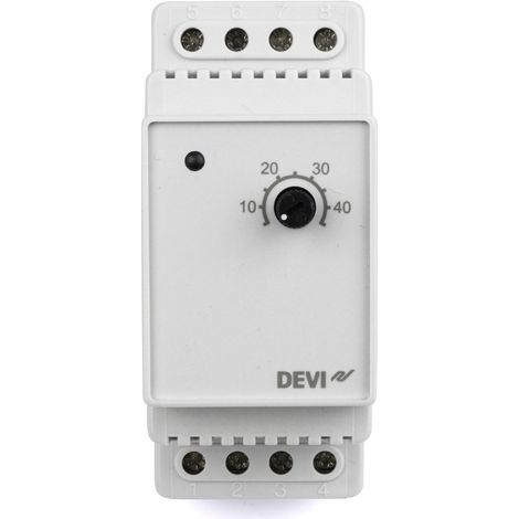 Termostato DEVIreg-330, regolazione della temperatura 5-45°C (1/2)