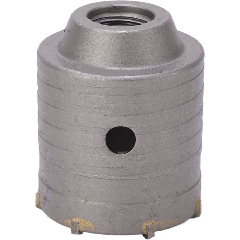 GARRYFIZH Scie cloche en carbure de 60 mm, foret creux pour tubes, alésoir pour murs, pierre, béton, briques