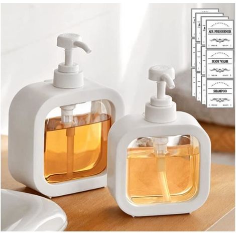 Ökologischer Seifenspender - 300 ML - Nachfüllbar - Auslaufsicher - Modernes Design