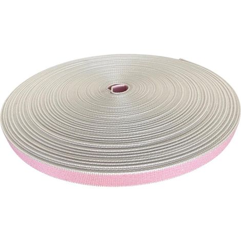 Cintino in cotone 22 mm per Tapparella Colore Rosa da 50 metri per finestre