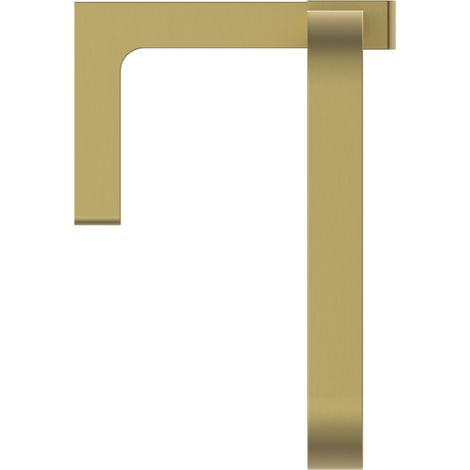 Toallero CONCA cuadrado dorado cepillado IDEAL STANDARD (1/5)
