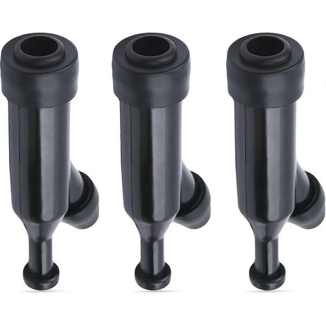 Lot de 3 capuchons de bougies d'allumage pour Honda GX160 GX390 GX120 GX240 GX270 GX340, résistance de capuchon de bougie d'allumage, pièces de rechange professionnelles (1/5)