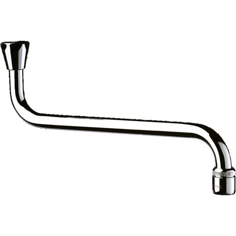 Becero de fregadero inferior horizontal Conexiones F 1/2"(15x21) - Longitud: 200mm (1/2)